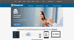 Desktop Screenshot of gladinet.com